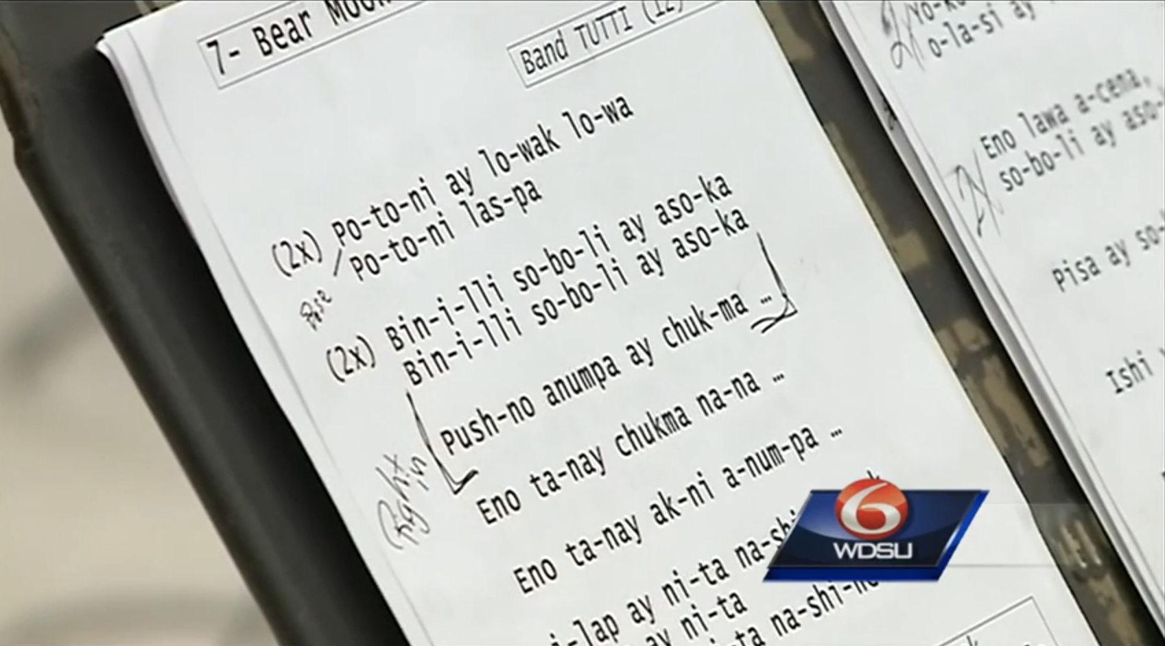 WDSU news segment